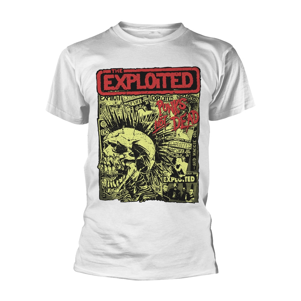 Exploited, The - Punks Not Dead (White) - Punk - TS