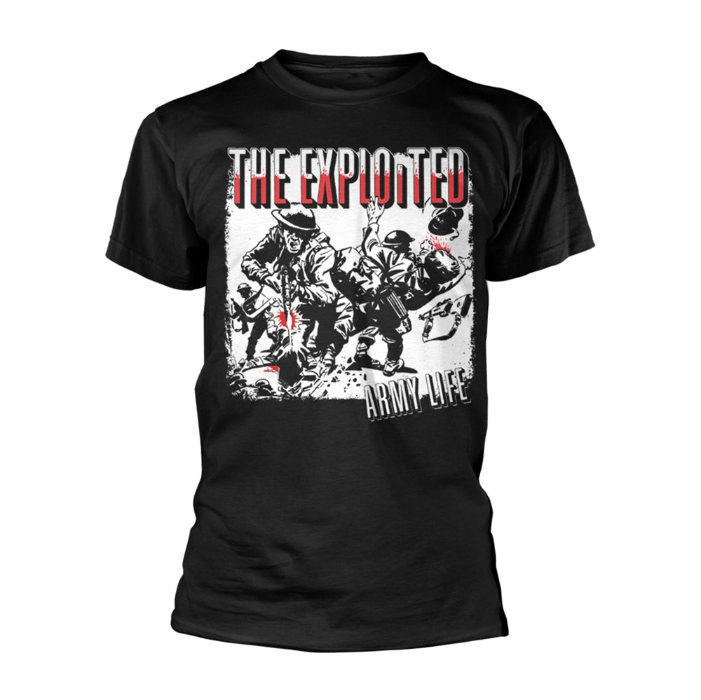 Exploited, The - Army Life (Black) - Punk - TS