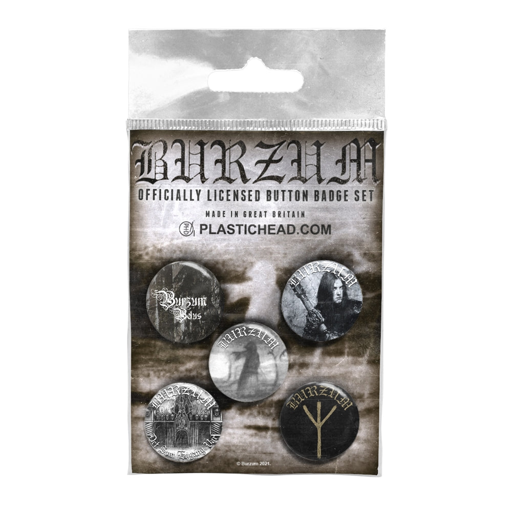 Burzum - Burzum Button Badge Set 2 - Black Metal - BADGEP