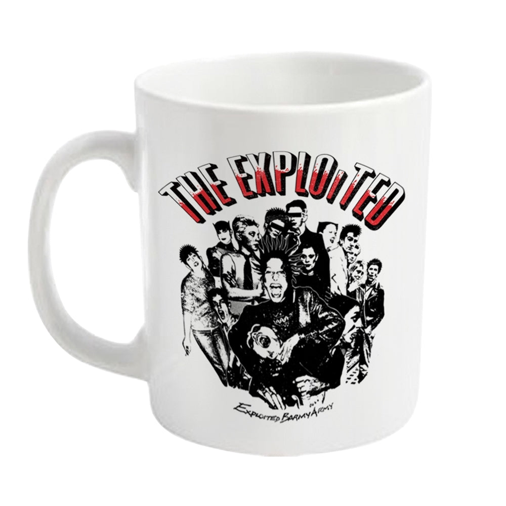 Exploited, The - Barmy Army (White) - Punk - MUG