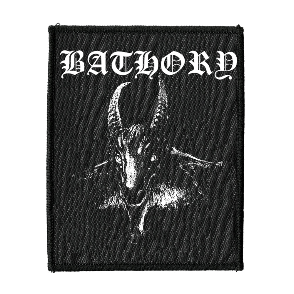 Bathory - Goat (Rectangle) (Woven) - Black Metal - PTCH