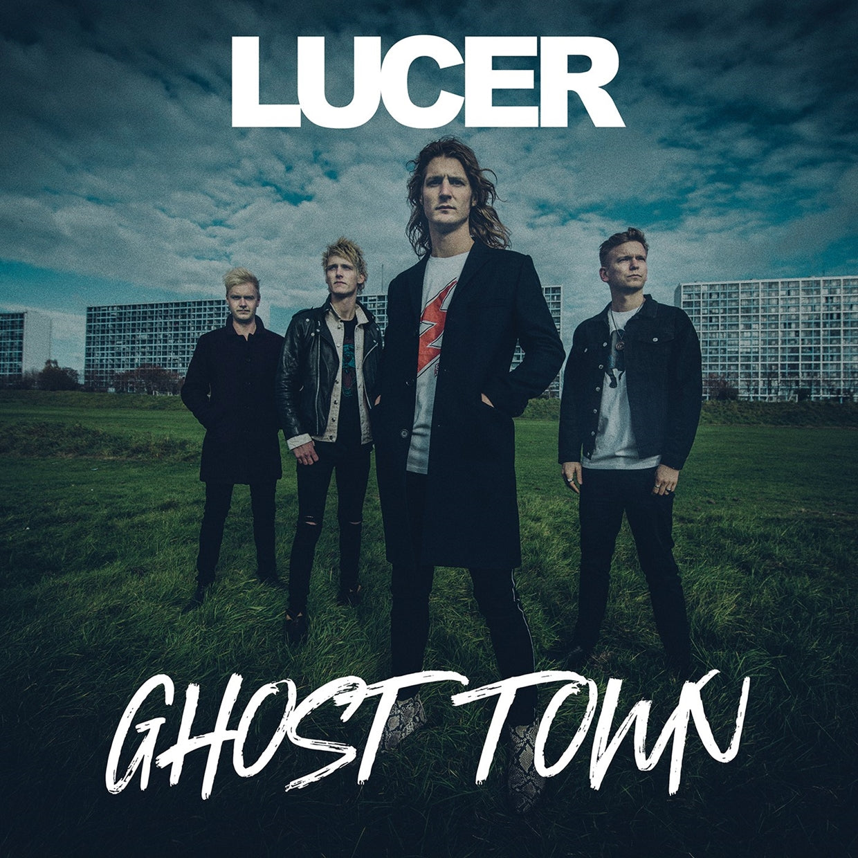 Lucer - Ghost Town (Blue Vinyl) - Rock - LP