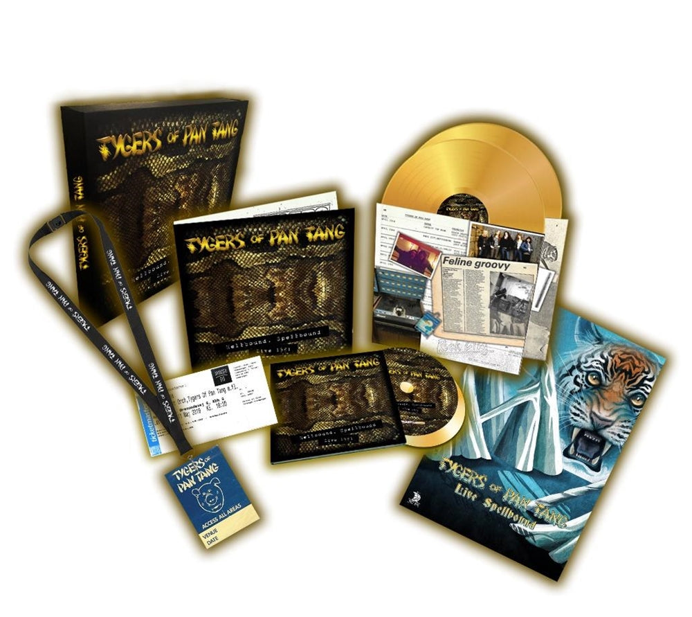 Tygers Of Pan Tang - Hellbound Spellbound '81 (Deluxe Box Set) - Metal - LPB