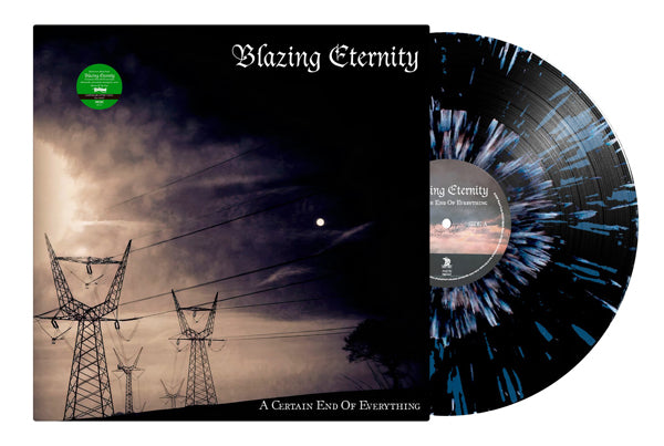Blazing Eternity - A Certain End Of Everything (Blue Splatter) - Black Metal - LP