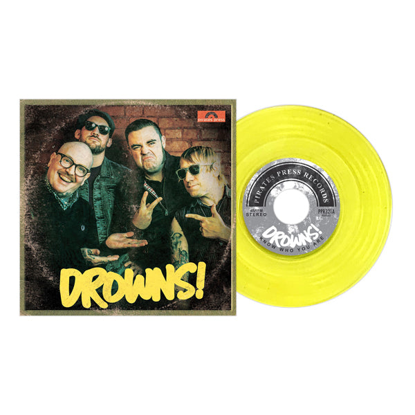 Drowns, The - Know Who You Are 7" (Yellow Vinyl) - Punk - 7
