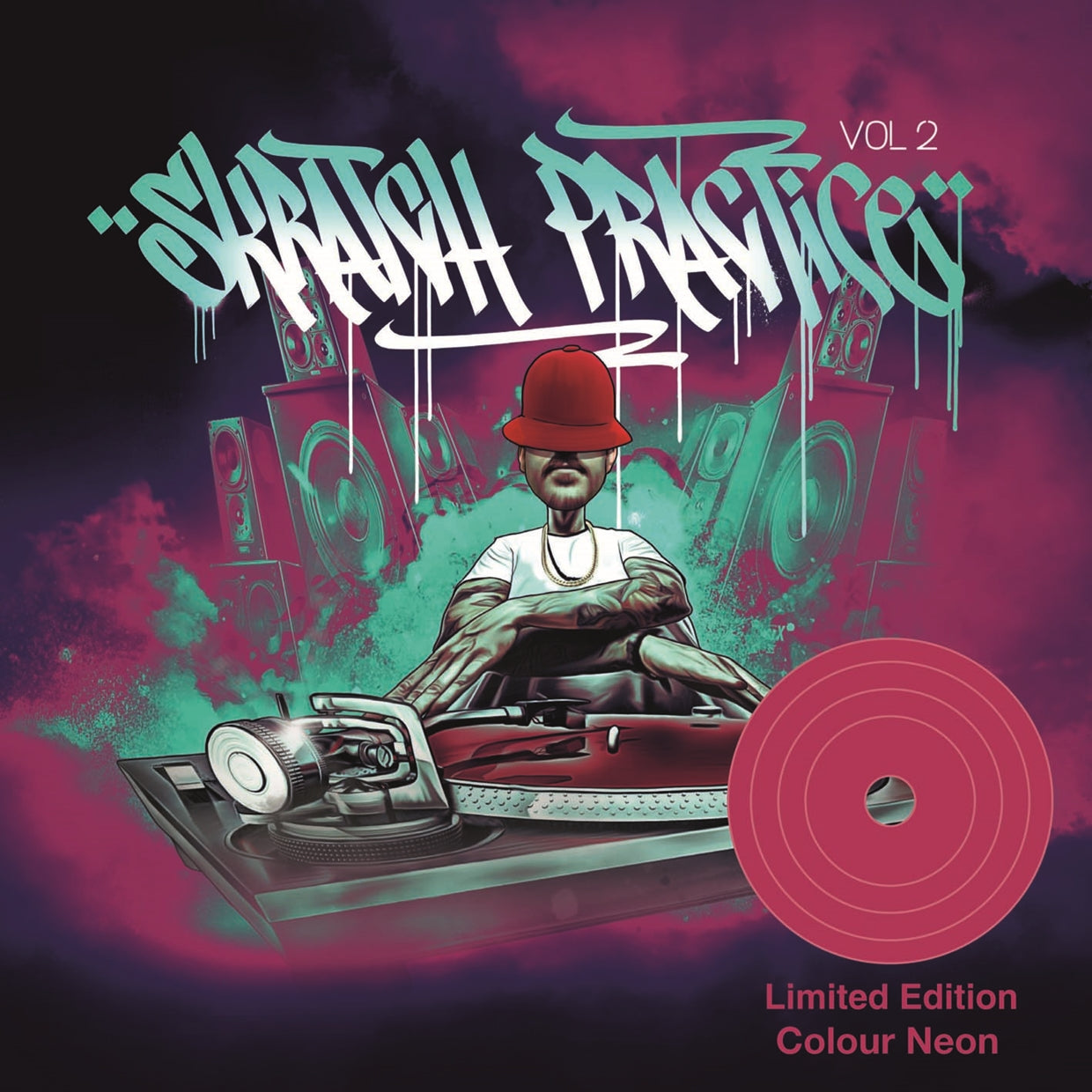 Dj T-Kut - Skratch Practice Vol. 2 (7") (Neon Magenta Vinyl) - Hip-Hop/Rap - 7