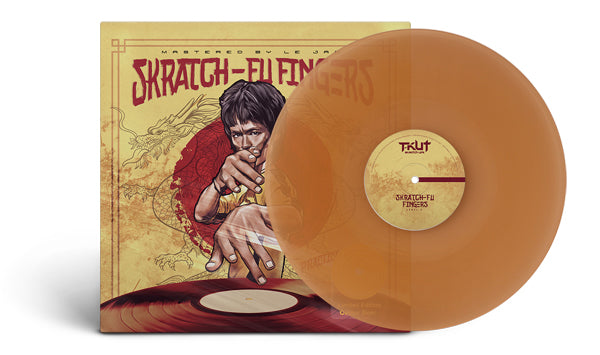 Dj T-Kut - Skratch Fu-Fingers Practice (Beer Coloured Vinyl) - Hip-Hop/Rap - LP