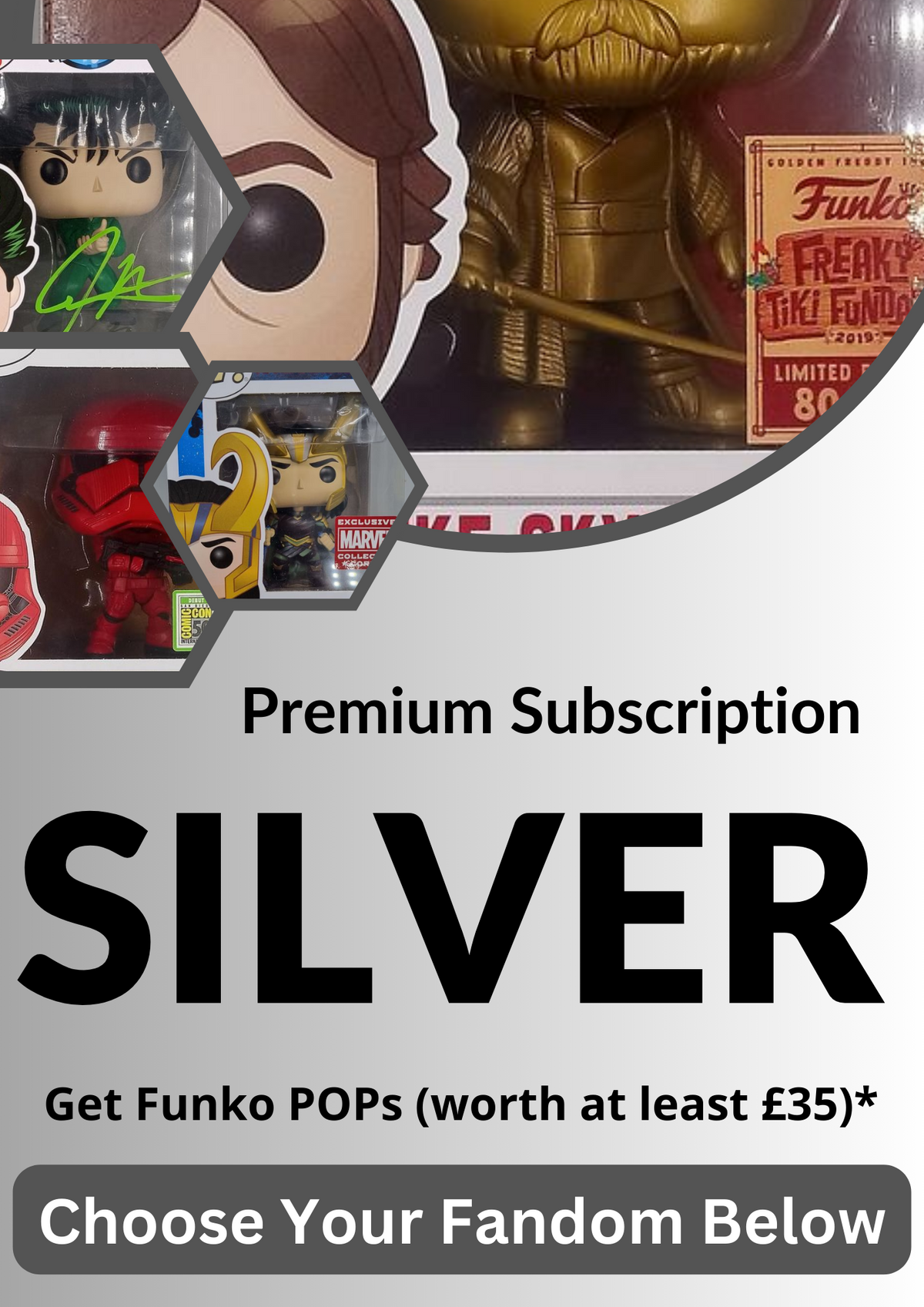 Premium Funko POP Mystery Box - Subscription Only