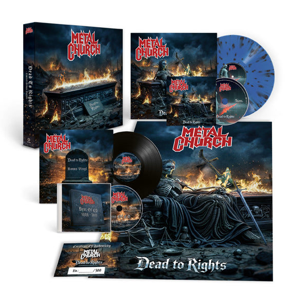 Metal Church - Dead To Rights (Exclusive Box Set - Cd-Digi, Lp, Bonus 10" Lp, Best Of Cd, Poster + Certificate) - Metal - LPB