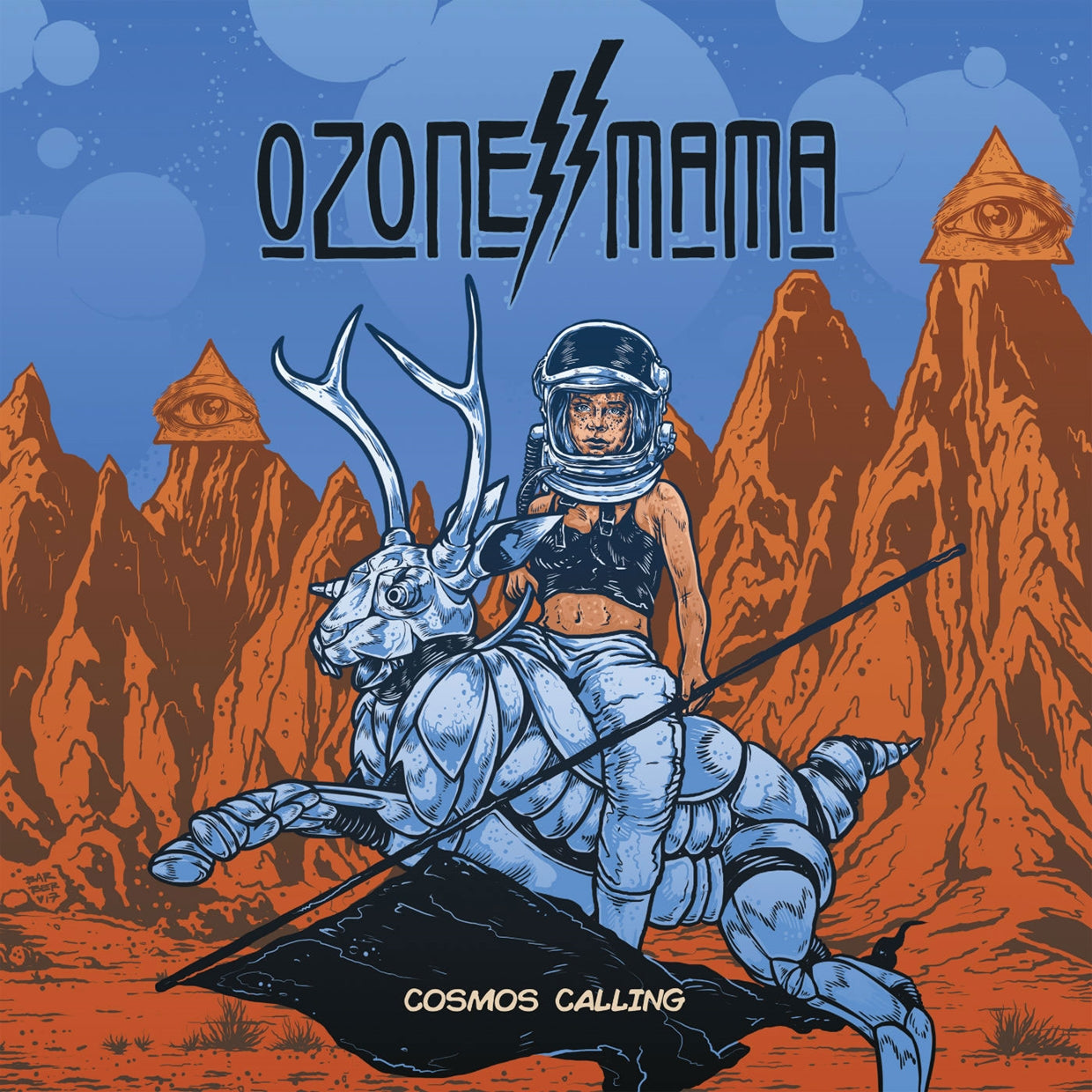 Ozone Mama - Cosmos Calling - Stoner Metal/Rock - CD