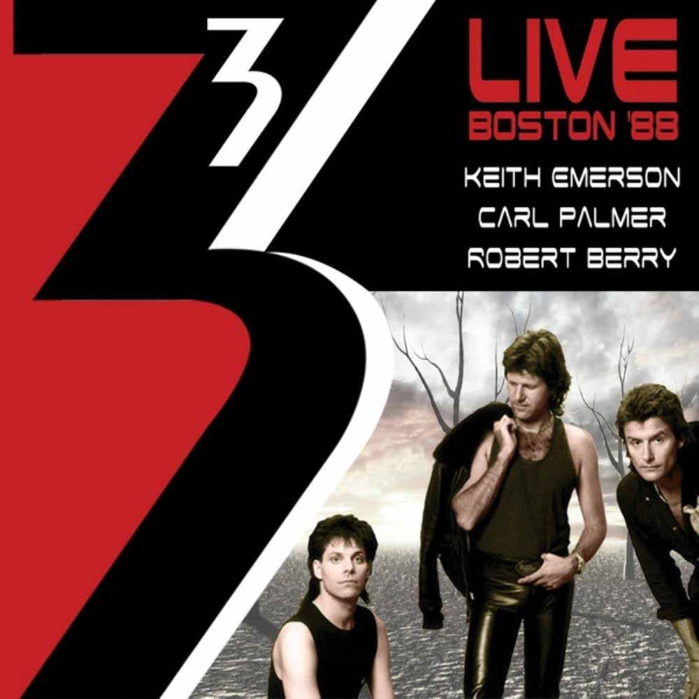 3 - Live In Boston 1988 - Prog Rock - CD