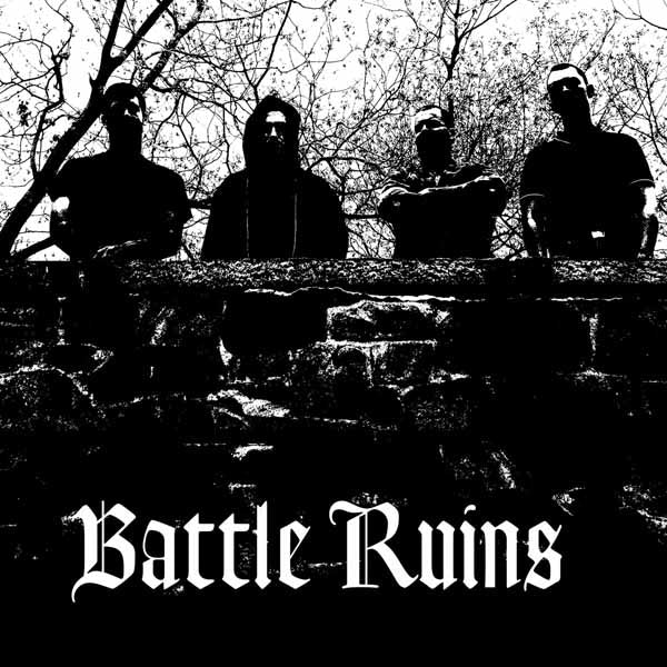Battle Ruins - Battle Ruins Ep (Silver/White Swirl) - Punk - LP