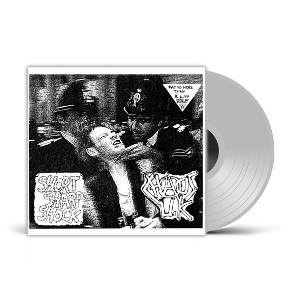 Chaos Uk - Short Sharp Shocked (Phd Exclusive Clear Vinyl) - Punk - LP