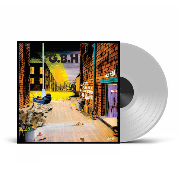 Gbh - City Baby Attacked By Rats (Phd Exclusive Clear Vinyl) - Punk - LP