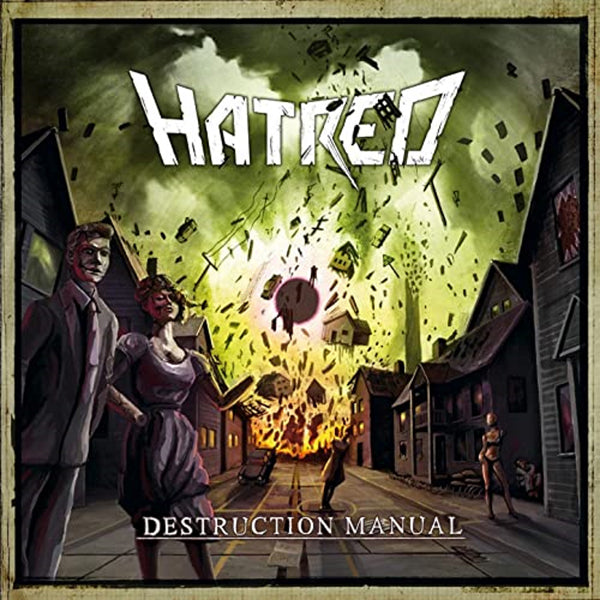 Hatred - Destruction Manual - Thrash Metal - CD