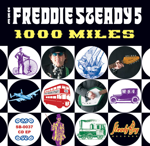 Freddie Steady 5, The - 1000 Miles Ep - Rock - 7