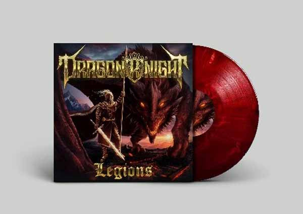 Dragonknight - Legions (Marbled Red Vinyl) - Power Metal - LP
