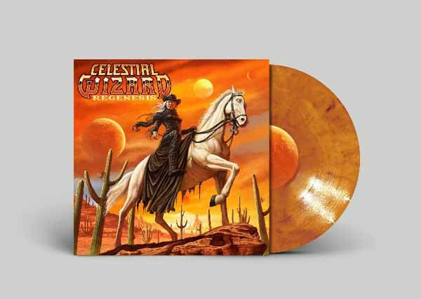 Celestial Wizard - Regenesis (Marbled Orange Vinyl) - Power Metal - LP
