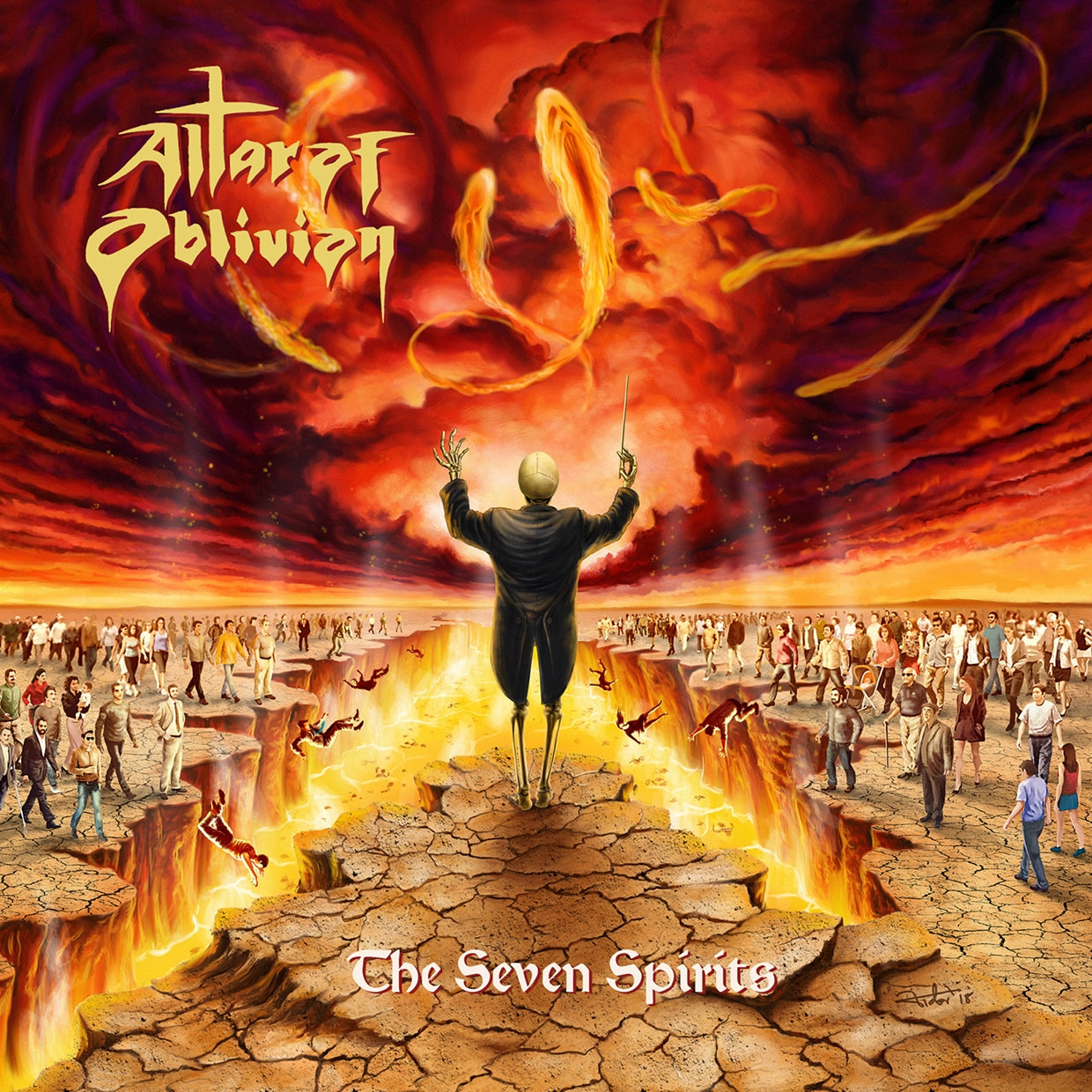 Altar Of Oblivion - The Seven Spirits - Doom Metal - CD