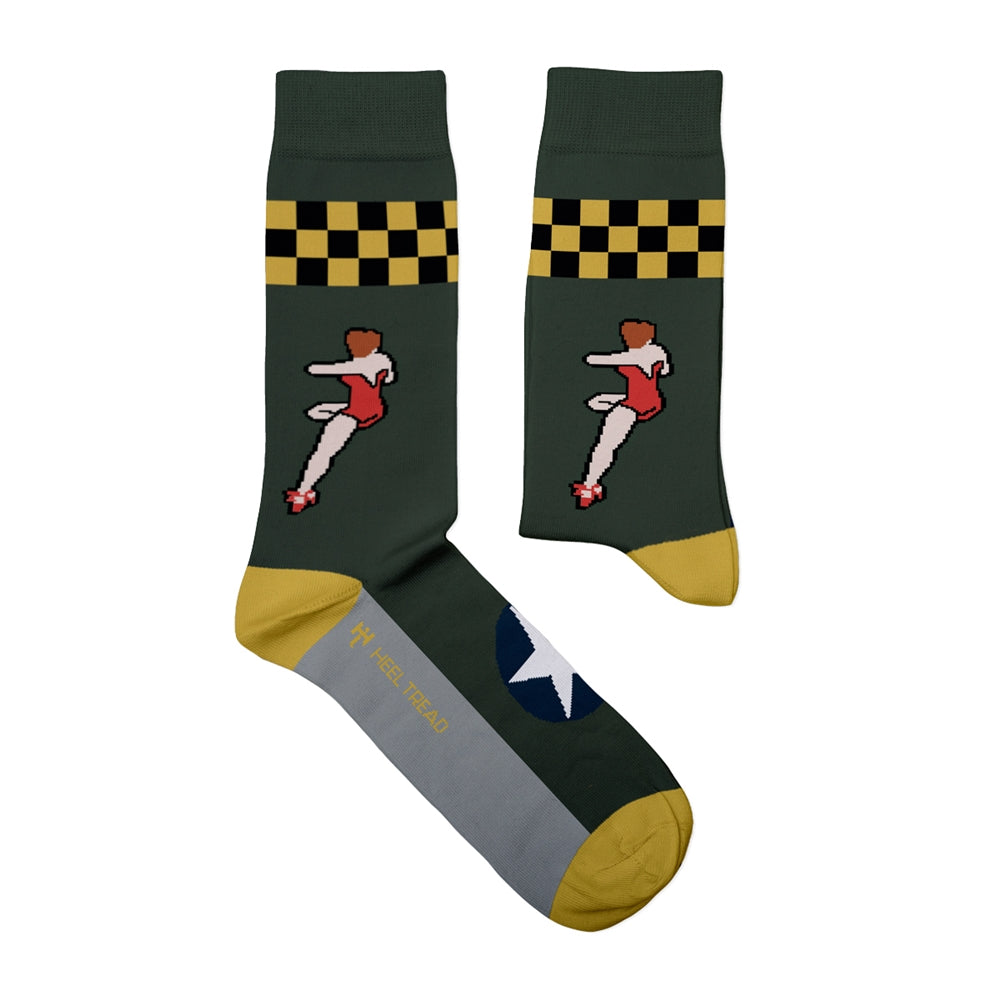B17 Memphis Belle - B17 Memphis Belle (Eur 36-40/Uk 4-7/Us 4½-7½) - Character - SOCK