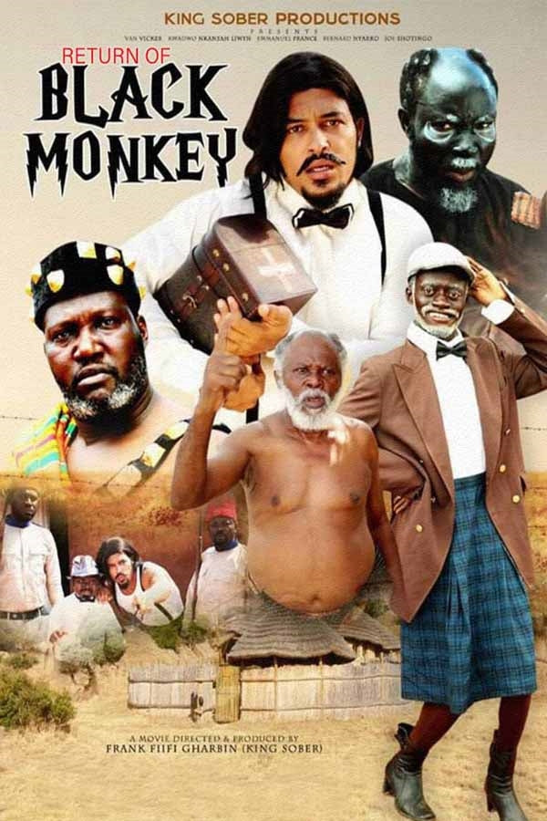 Feature Film - Return Of Black Monkey - Film/TV/Character - DVD