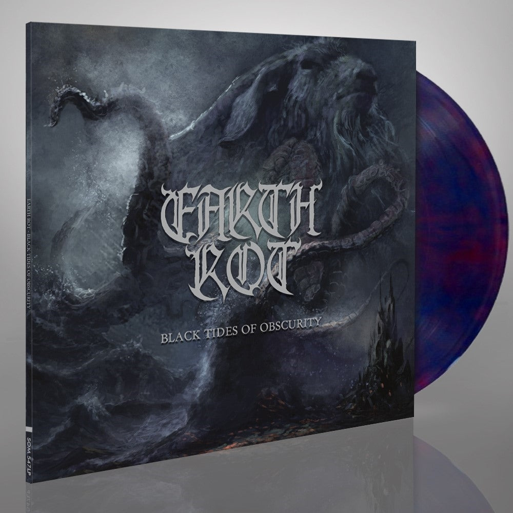 Earth Rot - Black Tides Of Obscurity (Clear, Red, Blue Mix Vinyl) - Death Metal - LP