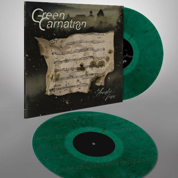 Green Carnation - The Acoustic Verses Remastered Anniversary Edition (Green And Black Marbled Vinyl) - Prog Rock - DLP