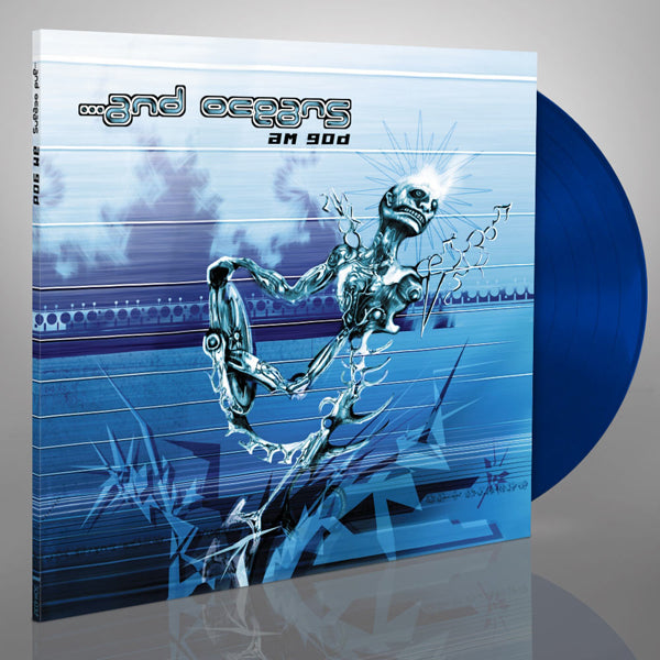 And Oceans - A.M.G.O.D (Transparent Blue Vinyl) - Black Metal - LP