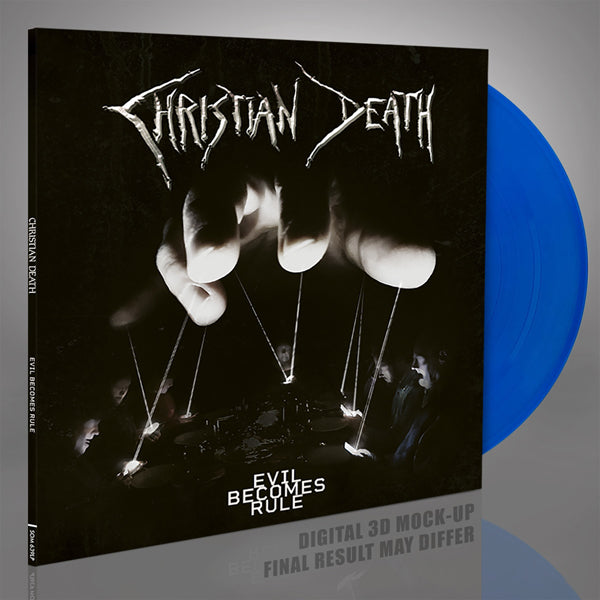 Christian Death - Evil Becomes Rule (Blue Vinyl) - Gothic Metal/Rock - LP