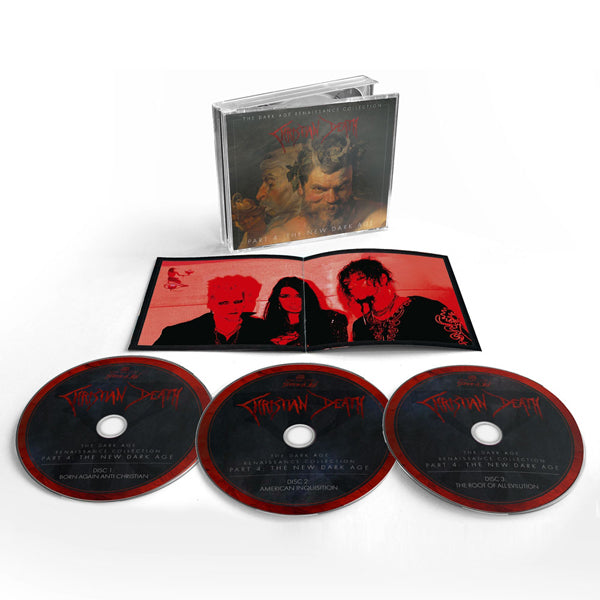 Christian Death - The Dark Age Renaissance Collection, Part 4, The New Dark Age - Gothic Metal/Rock - 3CD