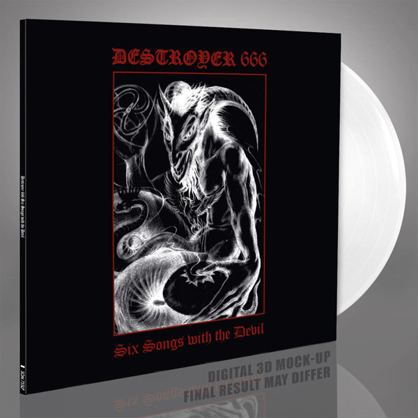 Destroyer 666 - Six Songs With The Devil (White Vinyl) - Black Metal - LP