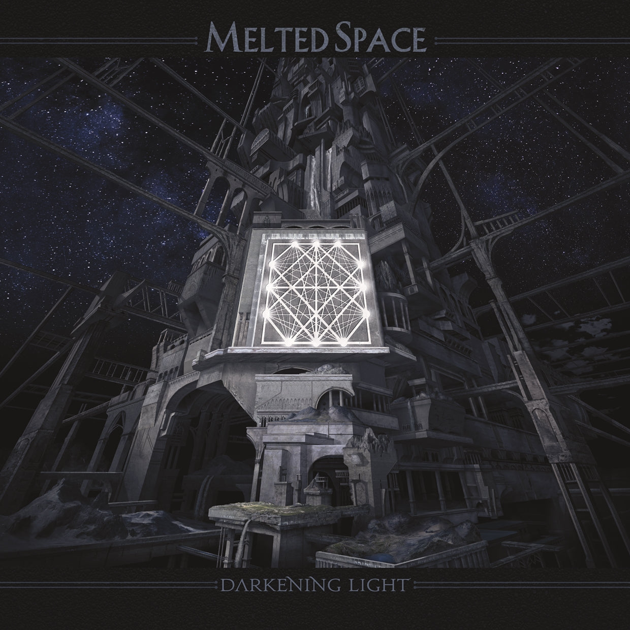 Melted Space - Darkening Light - Rock - CD