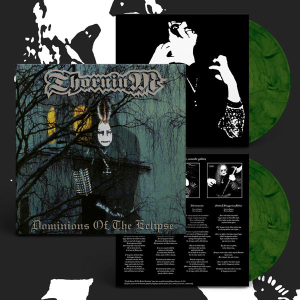 Thornium - Dominions Of The Eclipse (Green/Black Marbled Vinyl) - Black Metal - DLP