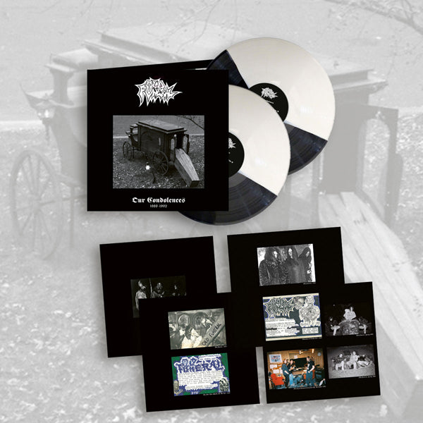 Old Funeral - Our Condolences (Half White / Half Black 2Lp) - Death Metal - DLP