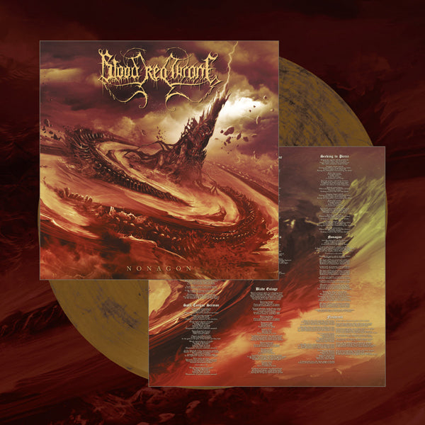 Blood Red Throne - Nonagon (Brown / Black Marble Vinyl) - Death Metal - LP