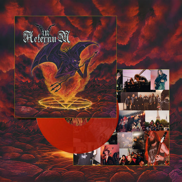 In Aeternum - Forever Blasphemy (Transparent Red Vinyl) - Death Metal - LP