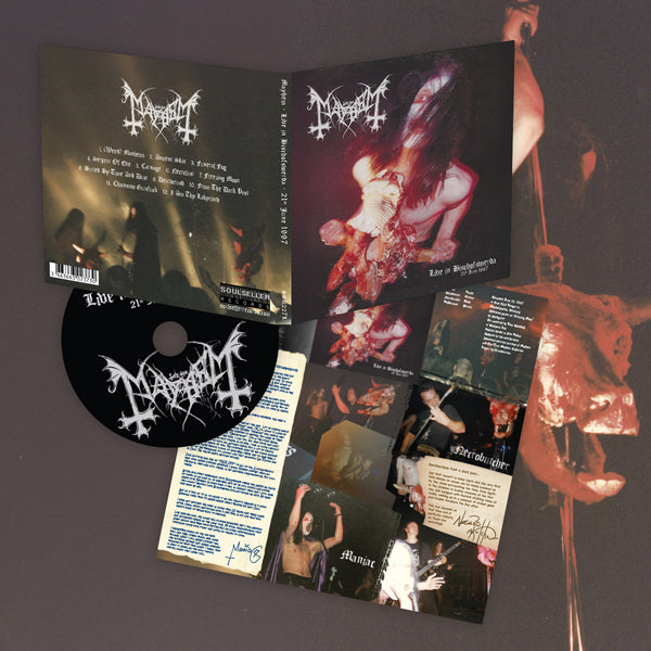 Mayhem - Live In Bischofswerda - Black Metal - CDD