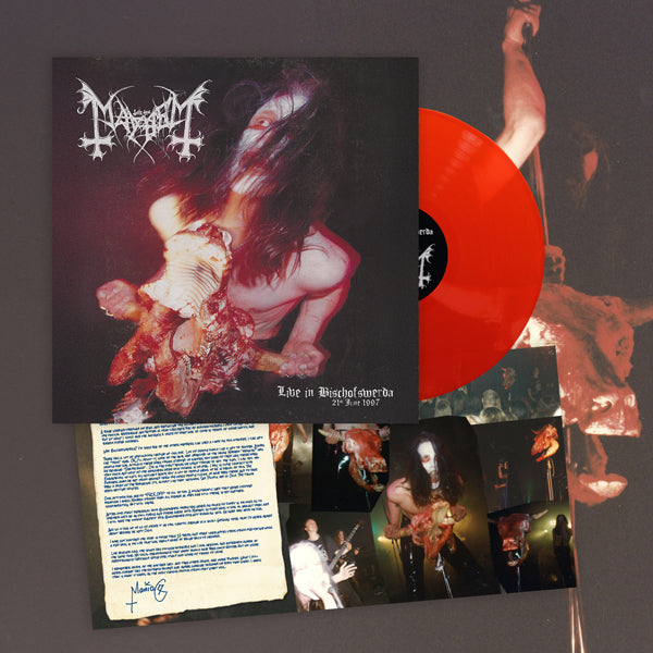 Mayhem - Live In Bischofswerda (Limited Red Vinyl) - Black Metal - LP
