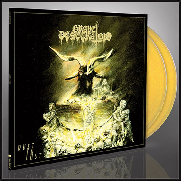 Grave Desecrator - Dust To Lust (Yellow Vinyl) - Black Metal - DLP