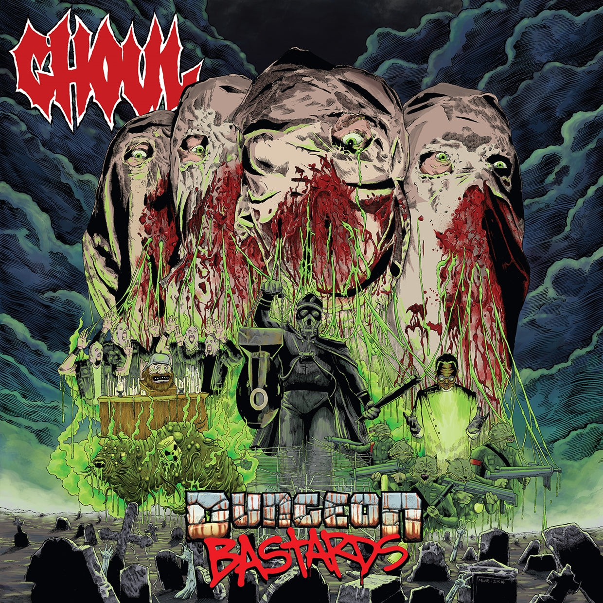 Ghoul - Dungeon Bastards - Death Metal - LP