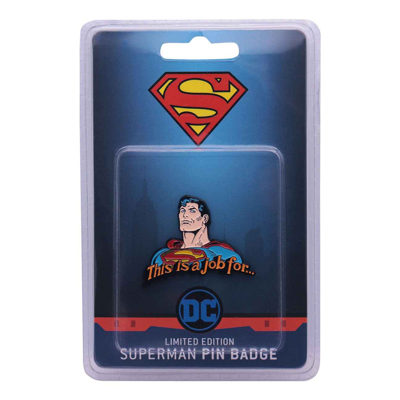 DC Comics Superman Limited Edition Pin Badge