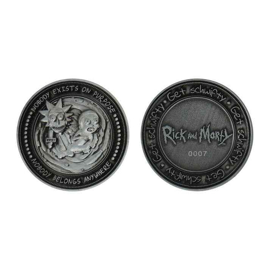 Ricky & Morty Limited Edition Collectible Coin