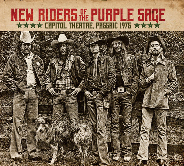 New Riders Of The Purple Sage - Capitol Theatre, Passaic 1975 - Country/Folk - CD