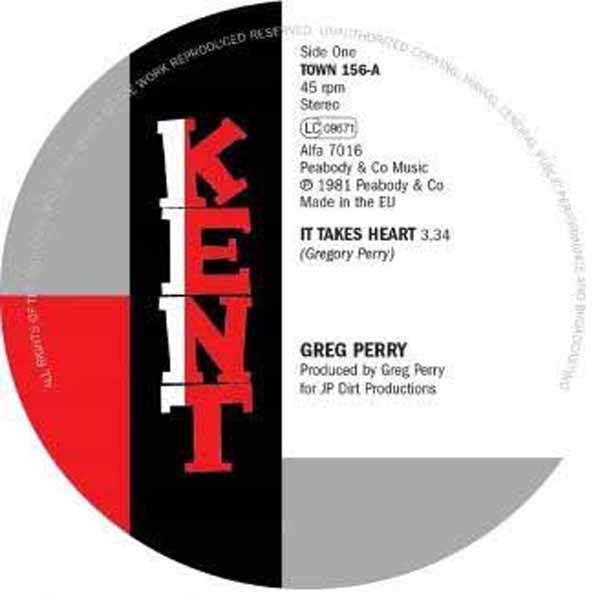 Greg Perry - It Takes Heart - Soul/Funk - 7
