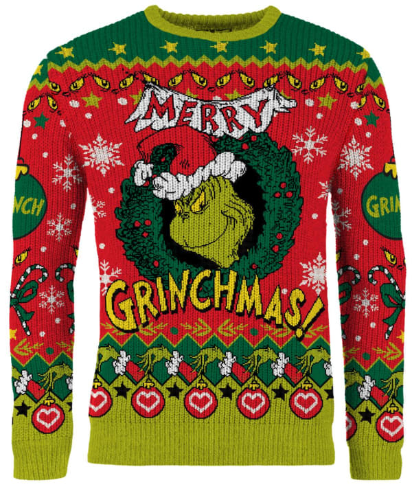 The Grinch: Christmas Jumper (Size: XXX-Large)