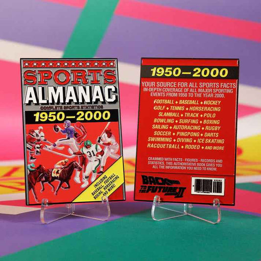 Back to the Future Limited Edition Sport Almanac Ingot