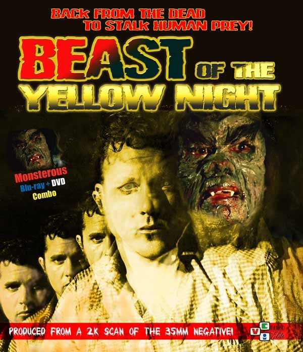 Feature Film - Beast Of The Yellow Night (Bluray + Dvd) - Film/TV/Character - BLU