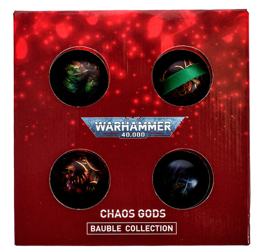 Warhammer 40,000: Chaos God Baubles (4 pack)