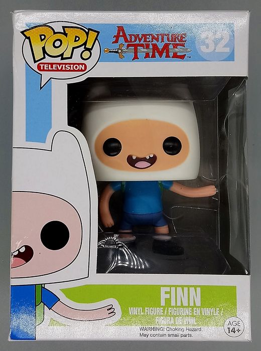 32 Finn - Adventure Time - Box Damaged Funko POP Funko