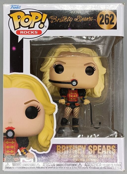 262 Britney Spears (Circus) - Rocks - Box Damaged Funko POP Funko